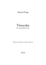Vinayaka Orchestra sheet music cover
